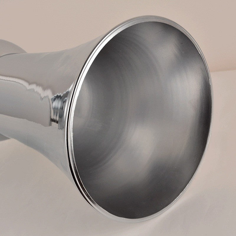 430mm Large Stunning Silver Iron Luxury Flower Vase Urn Wedding Home Table Decor