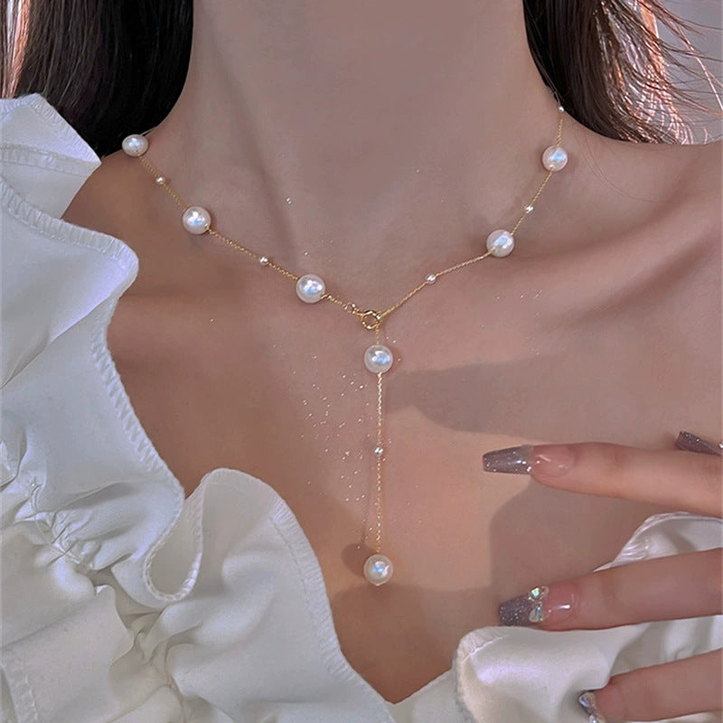 Affordable Luxury, Niche Design, High-end Collarbone-length Necklace